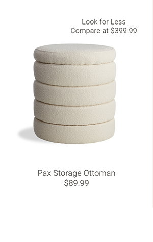 Pax Storage Ottoman