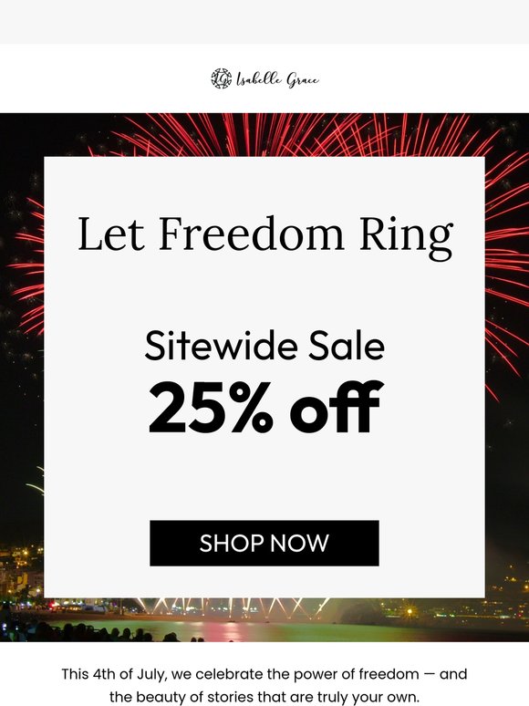 🇺🇸 Let Freedom Ring (and Save Big 🎇)