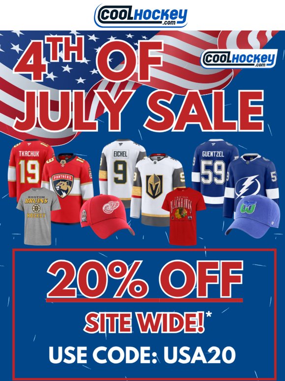 Take 20% OFF Site Wide This 4th Of July! 🤑 🇺🇸