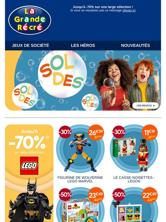 🚨 SOLDES | Profitez-en vite !