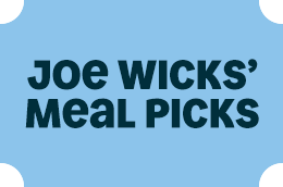 Joe Wicks's Meal Picks