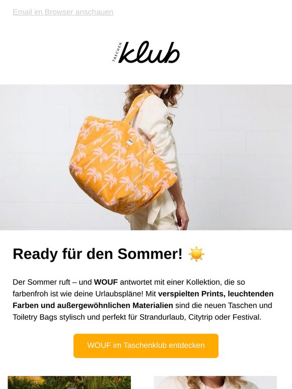 ☀️ Ready für den Sommer? Entdecke die neue WOUF-Kollektion! 🌴