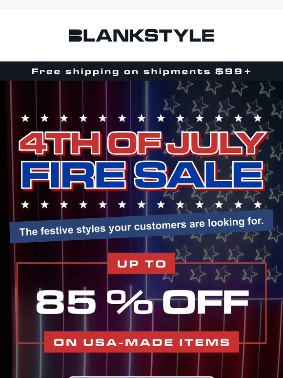 Up to 80% Off USA-made & patriotic styles