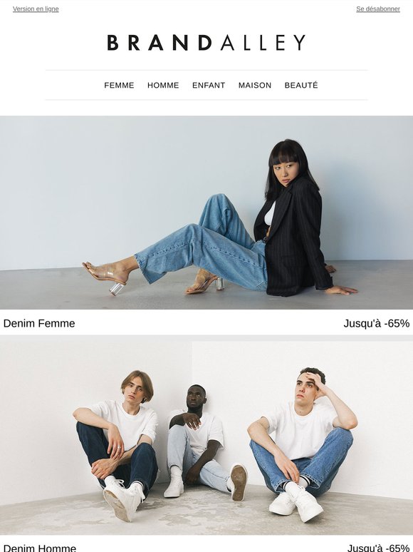 Denim Homme & Femme, Whistles, Montres Premium Pour Lui, Lunettes De Soleil Pour Lui, Vintage de Luxe à -500€, Skin Chemists...