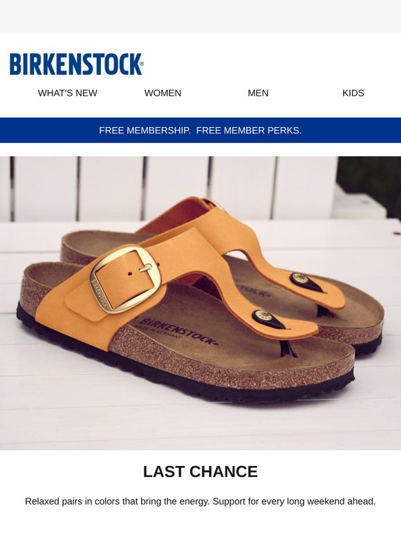 Last Chance styles for the long weekend