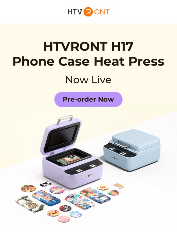 🎉New Phone Case Heat Press is Coming!