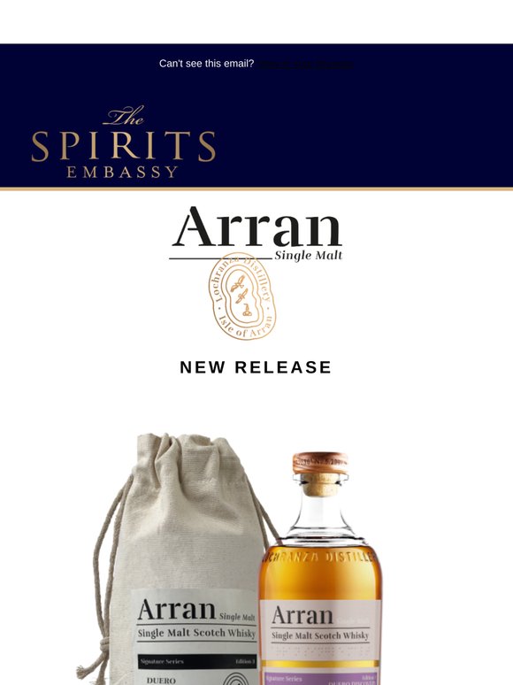 Introducing Arran's Newest Releases!