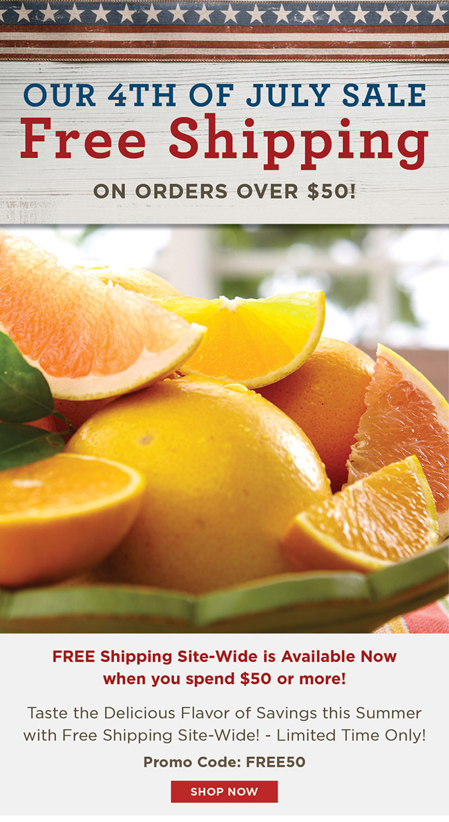 Free Shipping Site-Wide