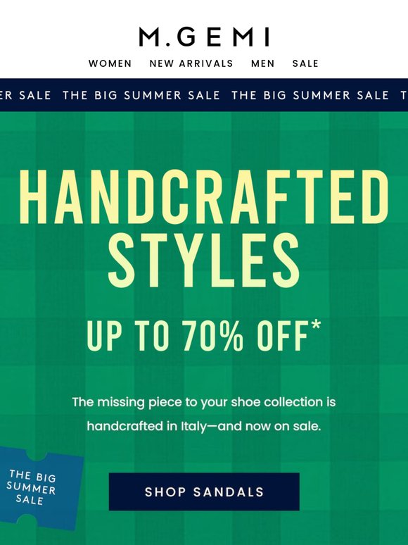 Up To 70% Off Sandals, Loafers, Heels & More
