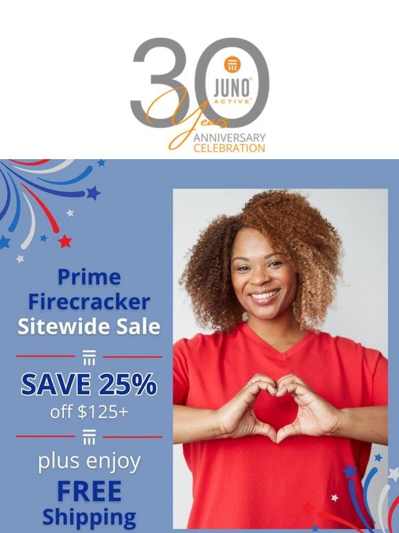 Red, White & Savings is Yours!