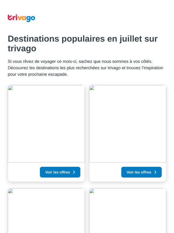 Où partent les voyageurs de votre région en  juillet ?