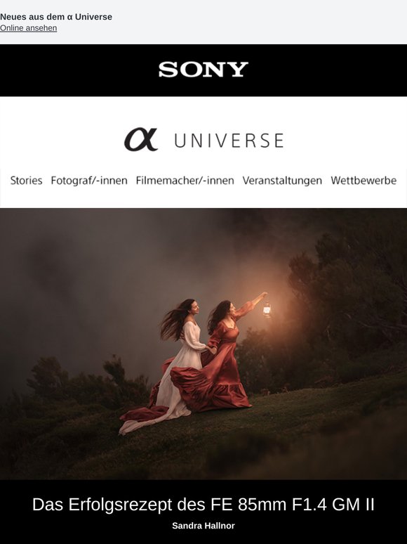 Das Erfolgsrezept des FE 85mm F1.4 GM II  - Newsletter zu α Universe 📷