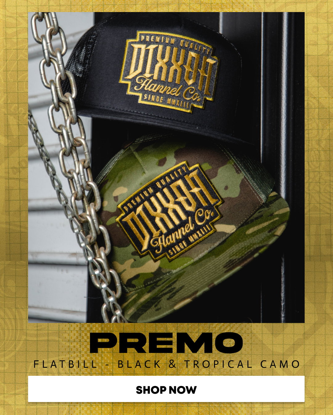 Premo Flat-Bill - Gold
