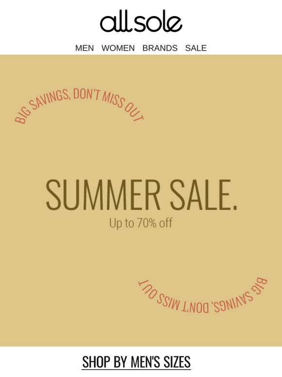 Not shopped the sale yet?