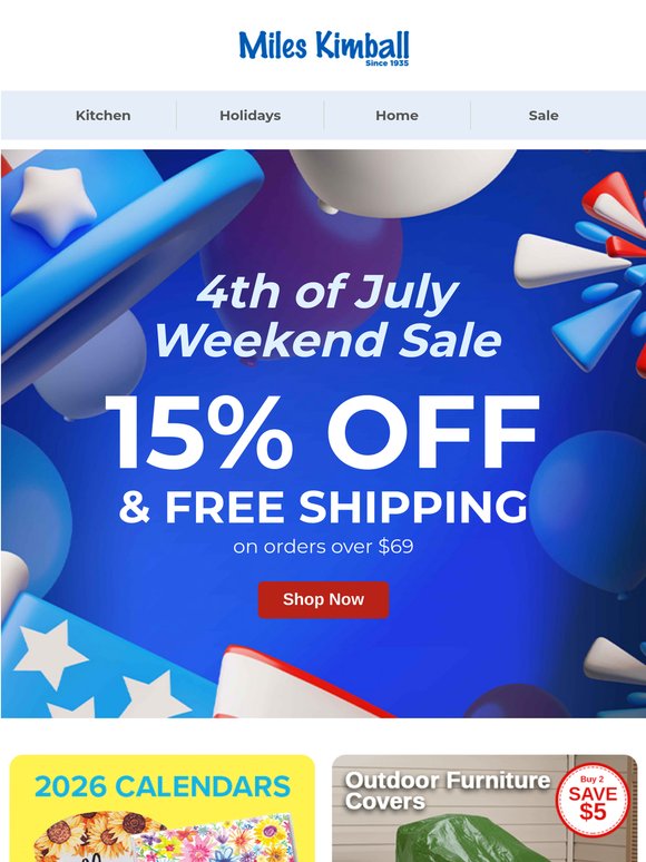 Still Going Strong: 15% Off + Free Shipping