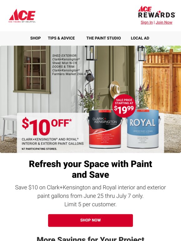 Save BIG on Your Next Paint Project 🎨