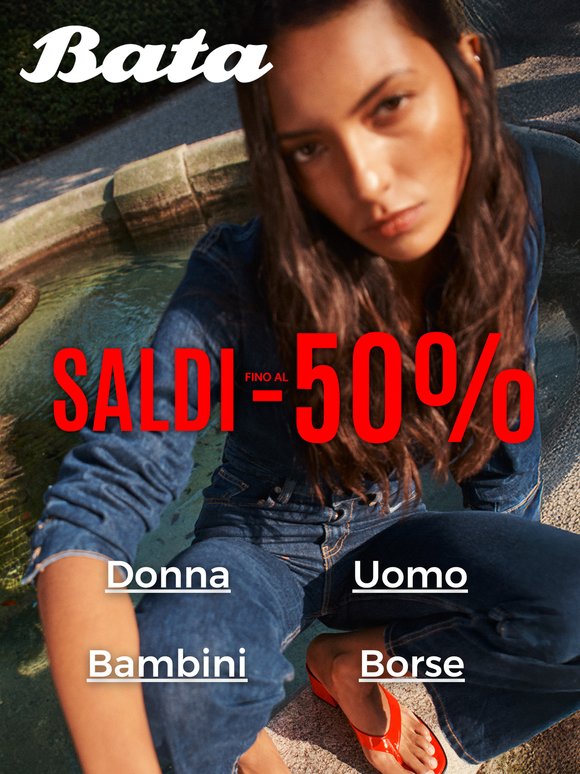 ORA: SALDI FINO AL -50%🚨