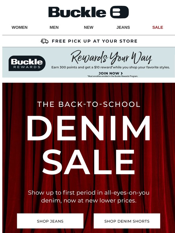 Denim Lovers, Check Out These Sales!
