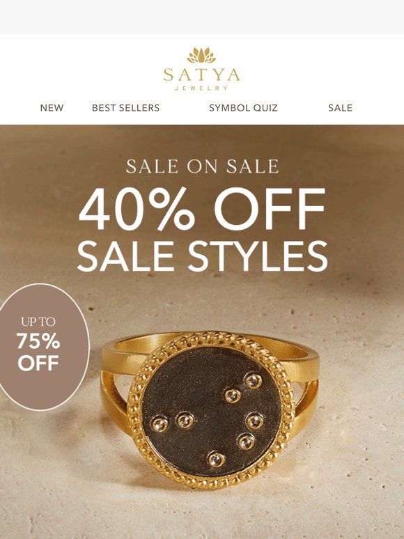 Summer Savings! Extra 40% OFF☀️