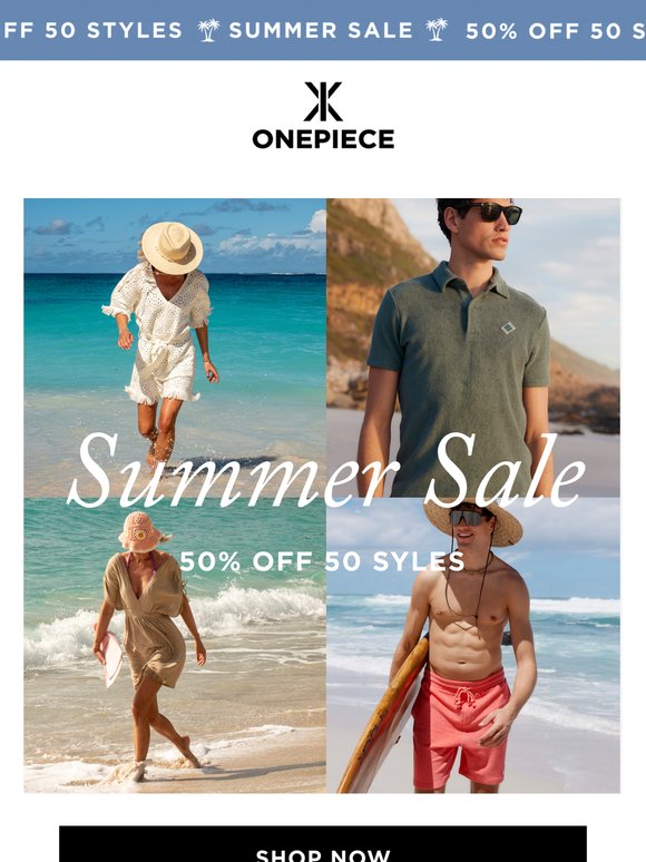 50 Styles. 50% Off. This Weekend Only! 💥