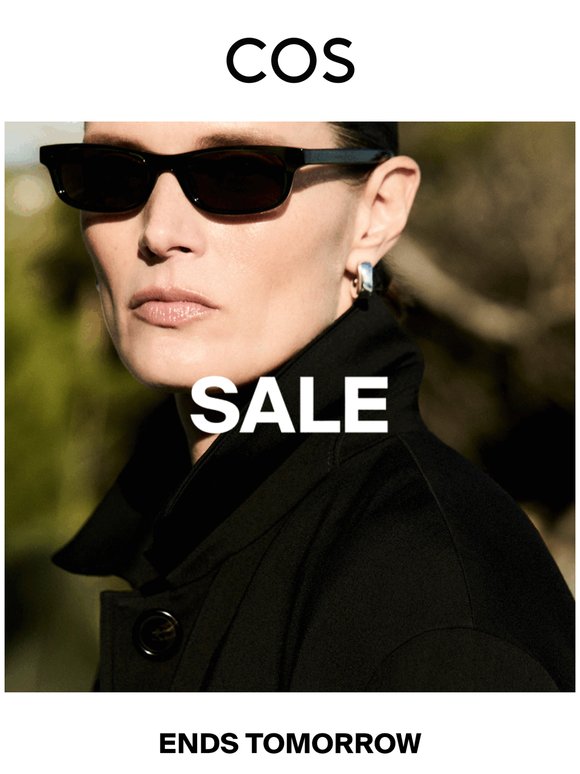 Sale ends tomorrow