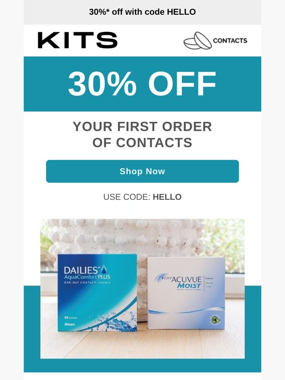 Save 30% today