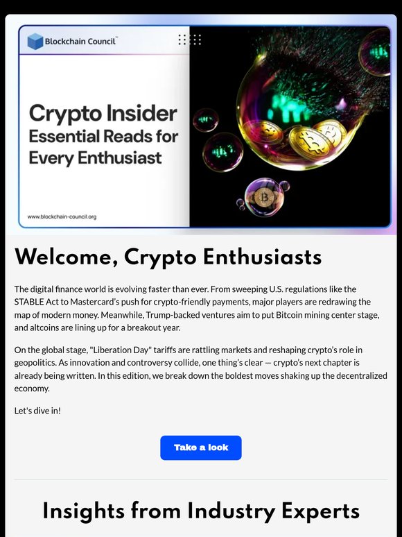 🚀A New Chapter in Crypto: Policy Shifts & Market Impact
