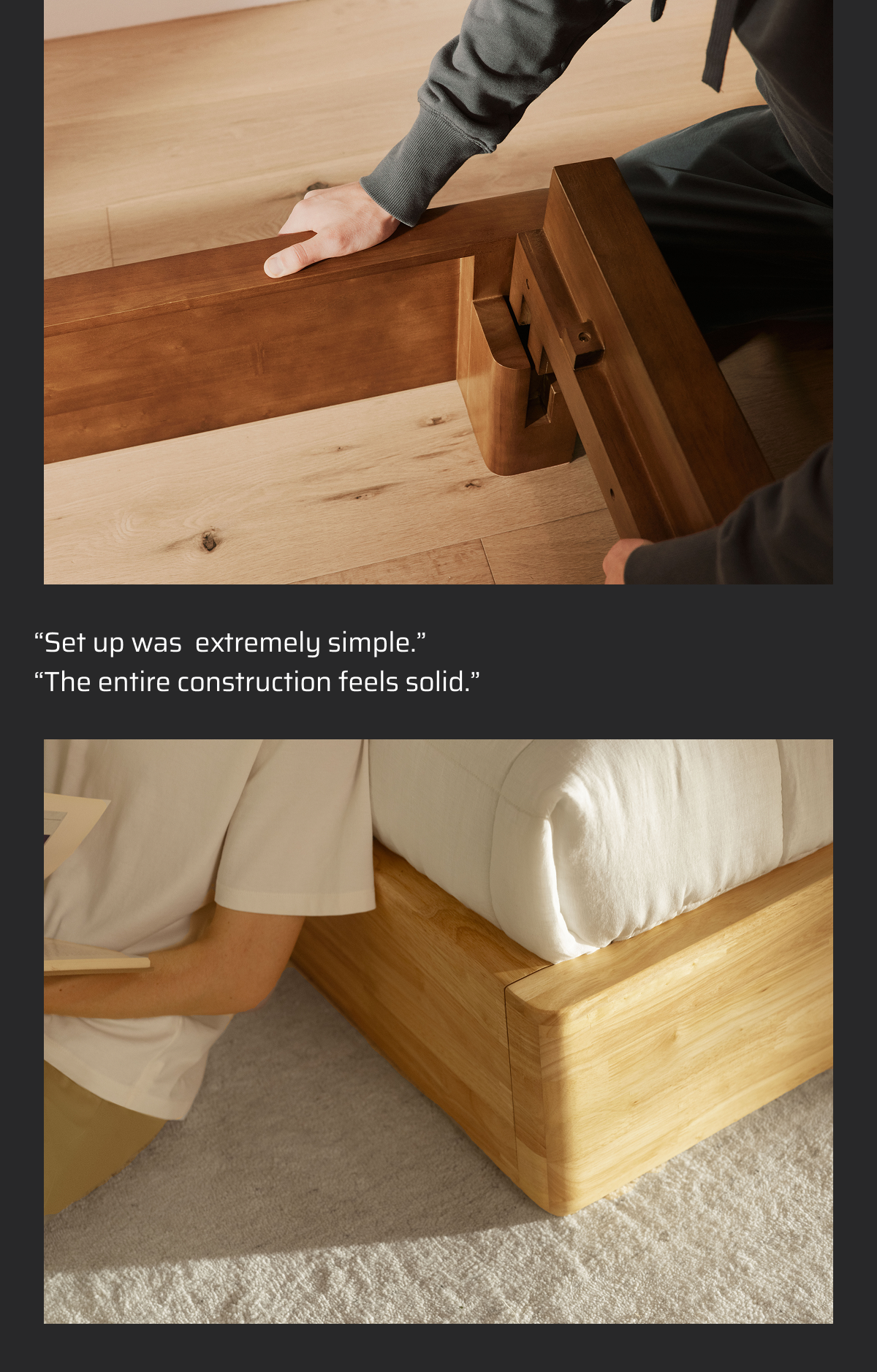 "Set up was extremely simple."