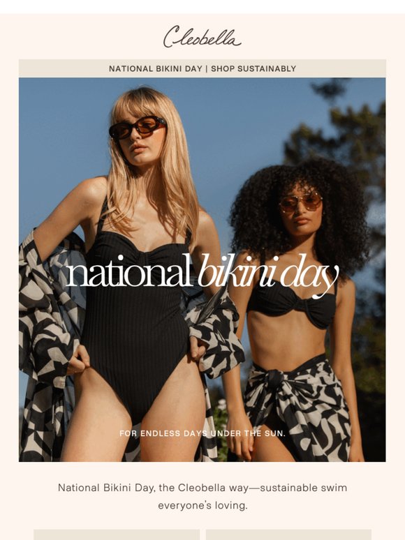 👙 National Bikini Day  —
