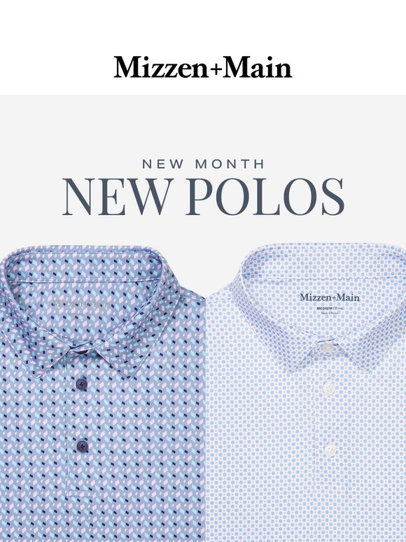 Just Dropped: New Versa Polos