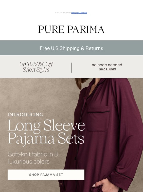 Introducing: Soft Knit Pajama Sets
