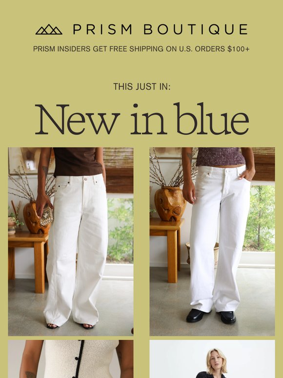 New denim is in