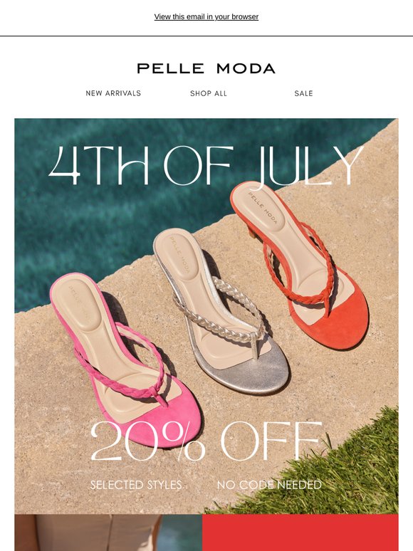 Best of Summer 💥 20% OFF selected styles