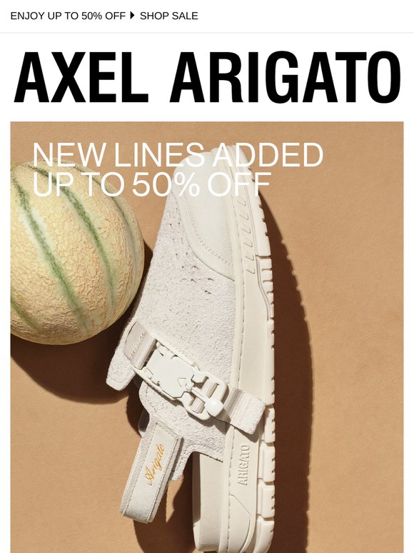 AXEL ARIGATO F1219001MAGMADUSTYMINT 関税送料込 Shop fashion from Axel Arigato