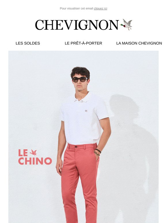 Nos chinos incontournables, en nouveaux coloris