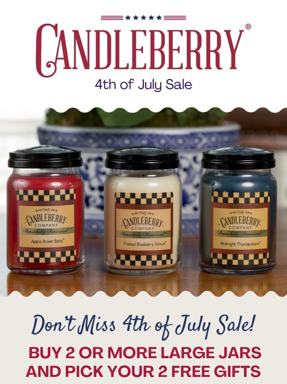 🎆 JULY 4TH! BUY 2 GET 2 FREE GIFTS! 🎆