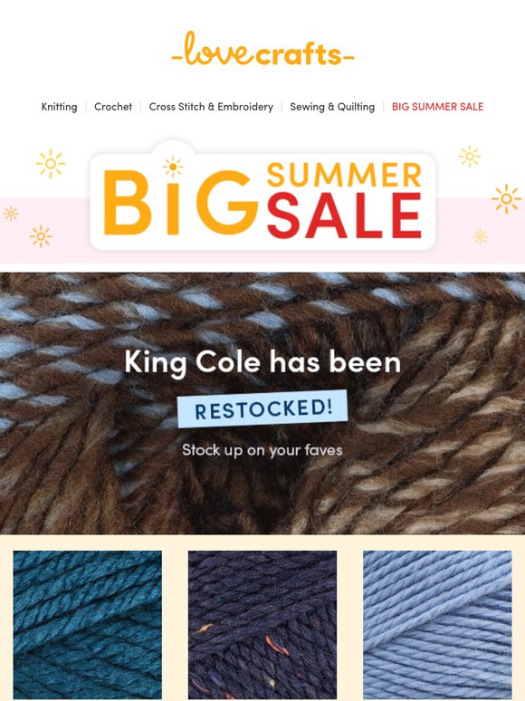 Restock alert 🚨 Your most-loved yarns are back!