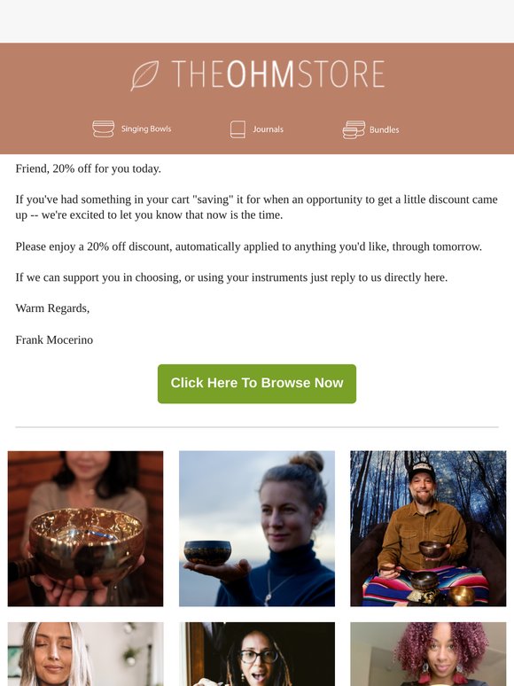 [20% Store Wide] "Let's Get You An Instrument"