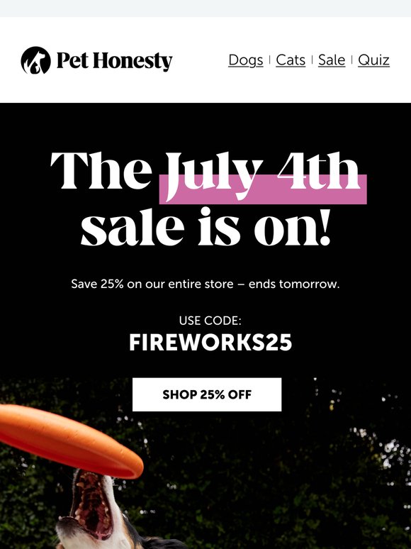 🐾 Their favorites, 25% OFF