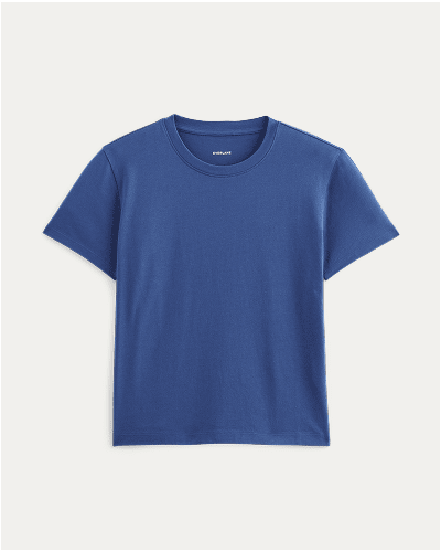 [Image]The Box-Cut Tee in Essential Cotton | Bright Cobalt