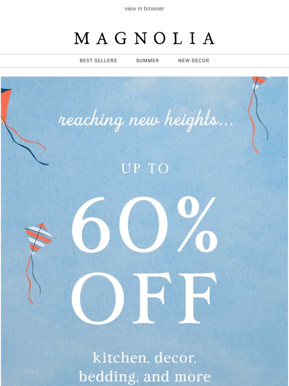 See what’s up to 60% off