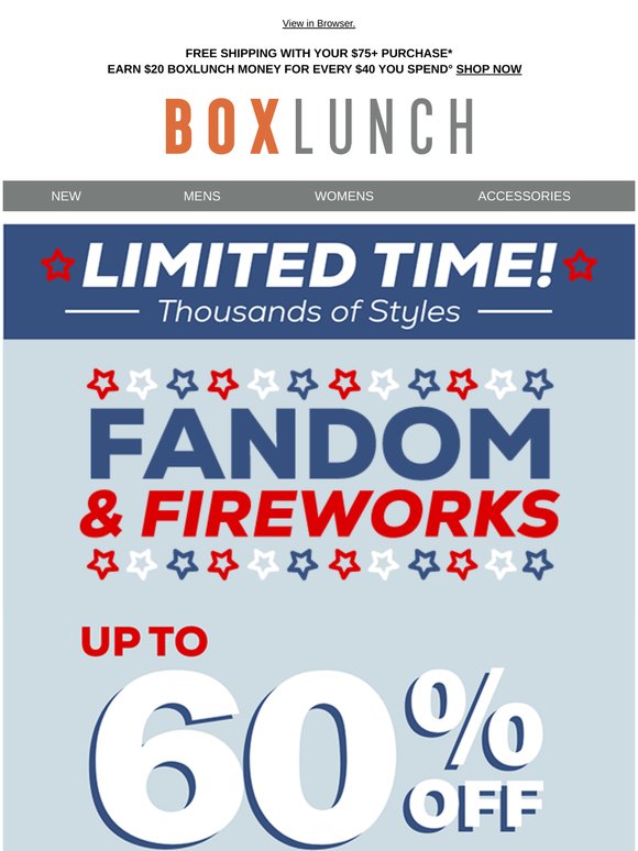 Weekend plans? Saving up to 60%