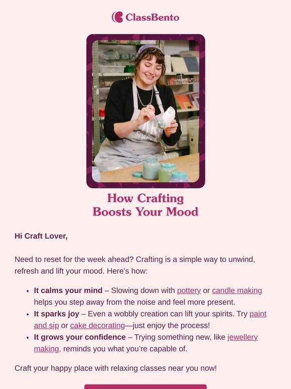 How Crafting Boosts Your Mood 😊
