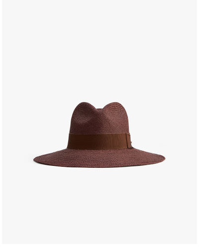 Packable Wide Brim Ecuador Hat Cocoa