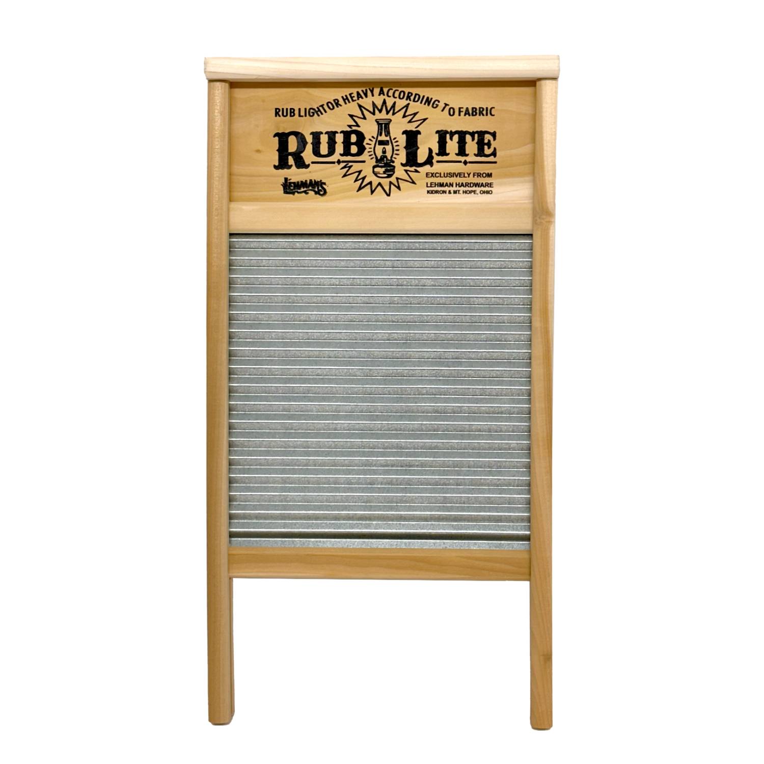 LEHMAN'S GALVANIZED WAVY WASHBOARD - BUY NOW