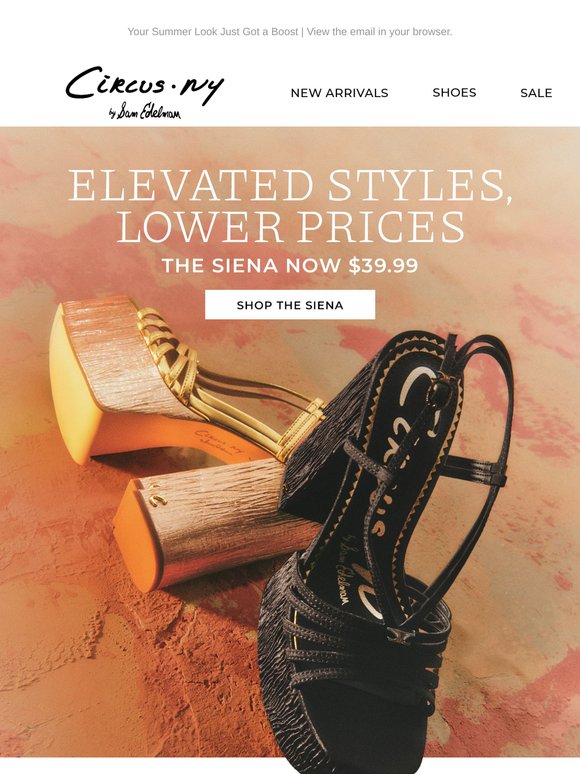 Step Into Something Extra for Less
