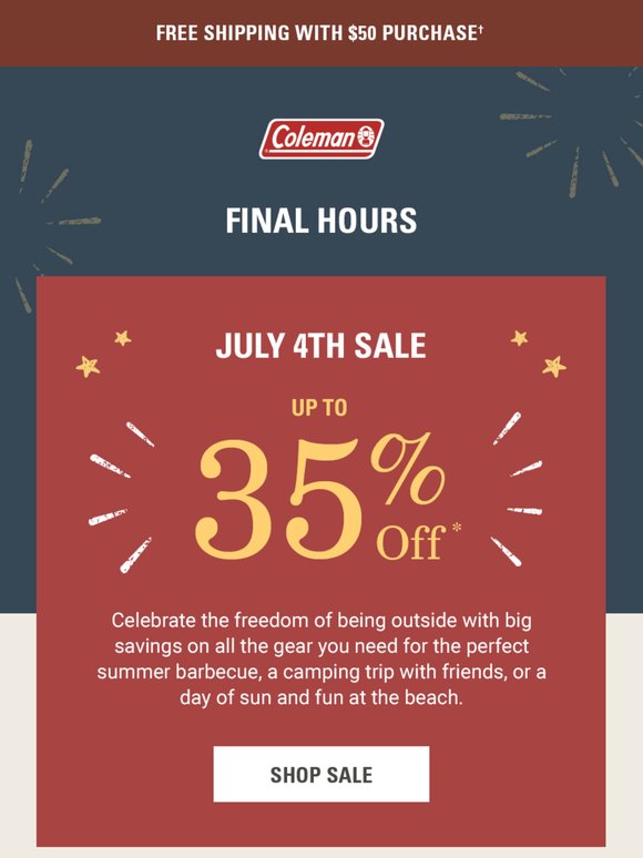Last Days: Up to 35% Off for an Epic Summer ⛱️