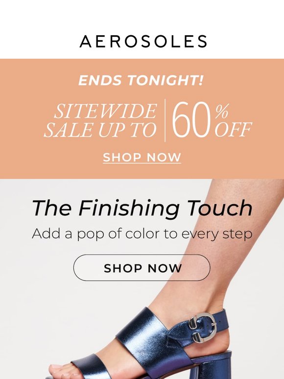 Don't Miss Out: Up to 60% Off Ends Tonight!