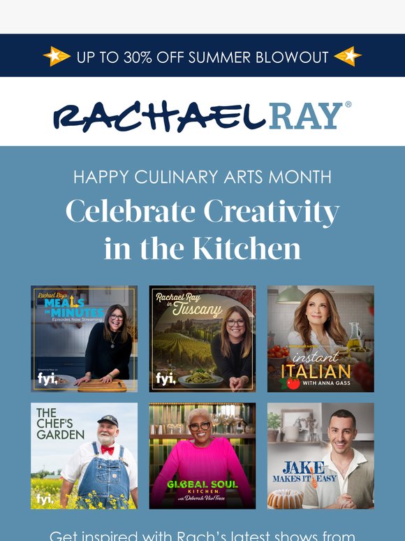 Celebrate Culinary Arts Month with Rach