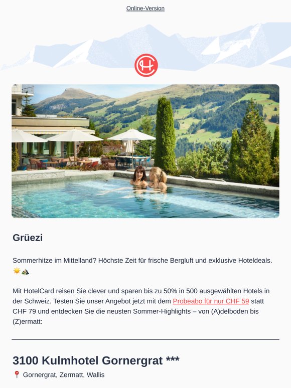 Neue Hotelperlen für den Sommer 🏞️